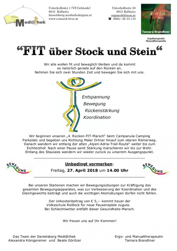 Details zum 4. Rücken-FIT-Marsch