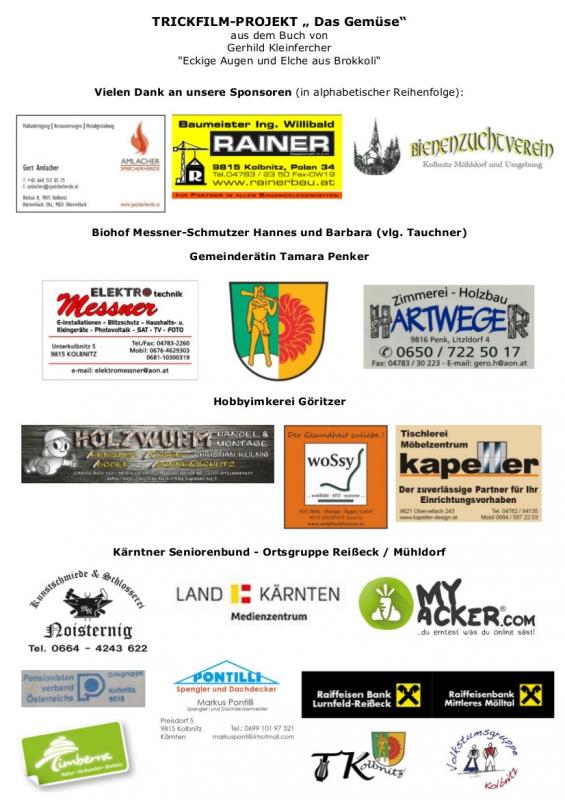 Übersicht Sponsoren auf einem Bild